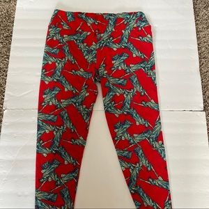 Tall and Curvy LuLaRoe Statue of Liberty leggings